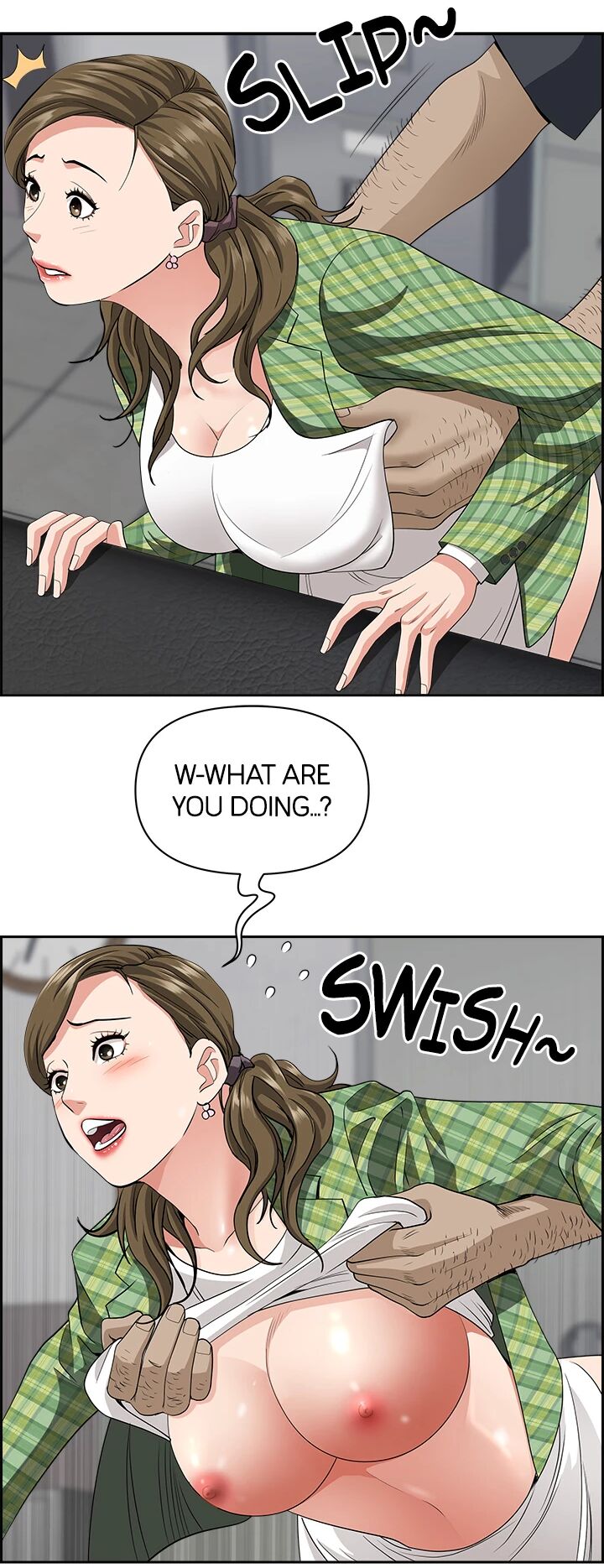 [Black cat, Gang soe]Living with a MILF - Side Story: Mrs. Choi tries to pay off the debt Page 244