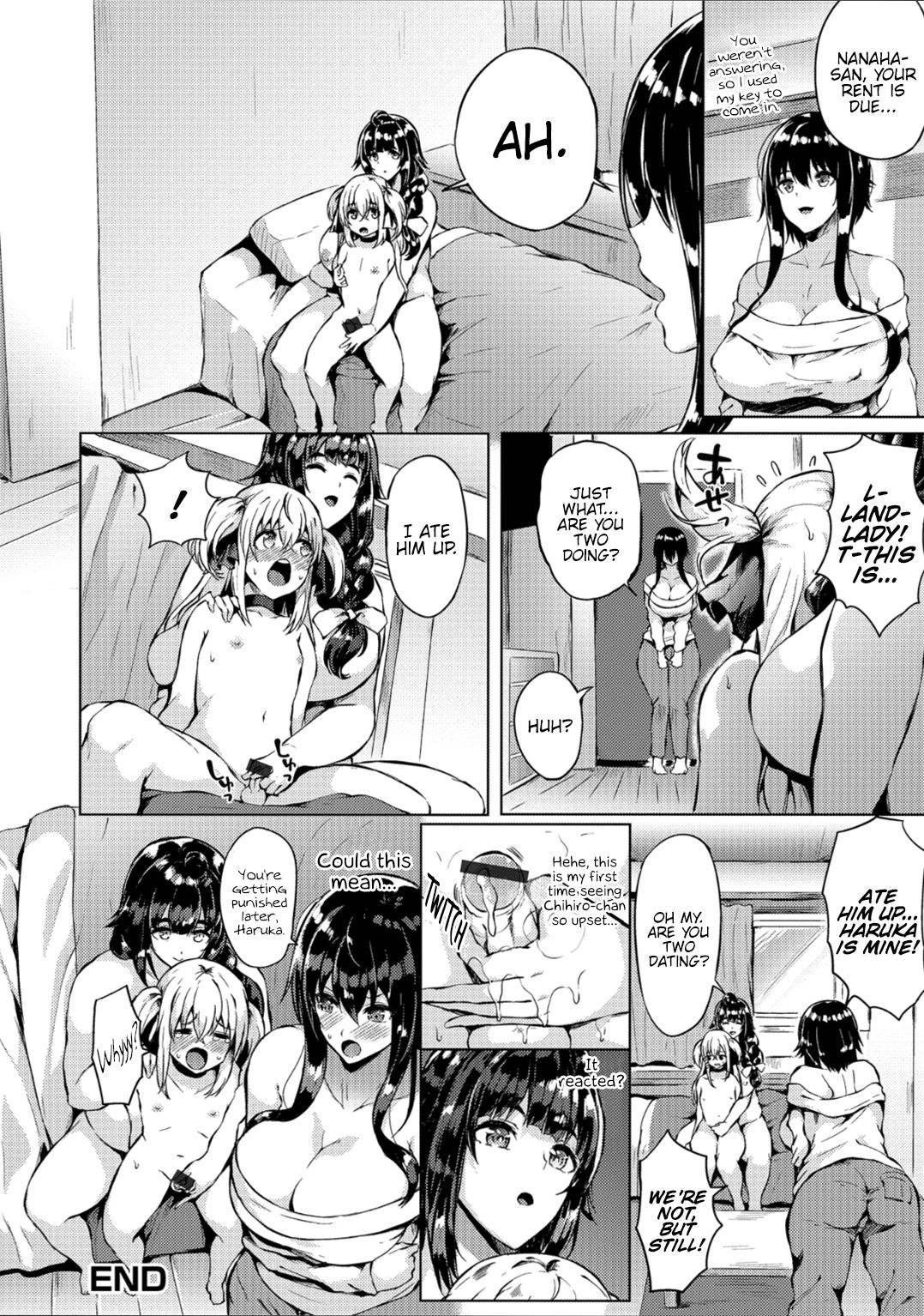 [Kasuga Mayu]Futanari-sou no Otokonoko ch.1-6(Futanari Friends! ch.1-6) [English] {Hennojin} Page 64