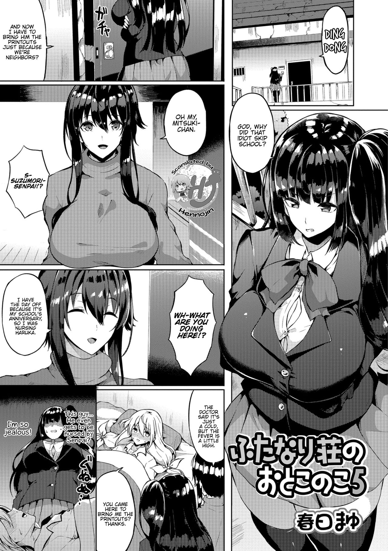 [Kasuga Mayu]Futanari-sou no Otokonoko ch.1-6(Futanari Friends! ch.1-6) [English] {Hennojin} Page 65