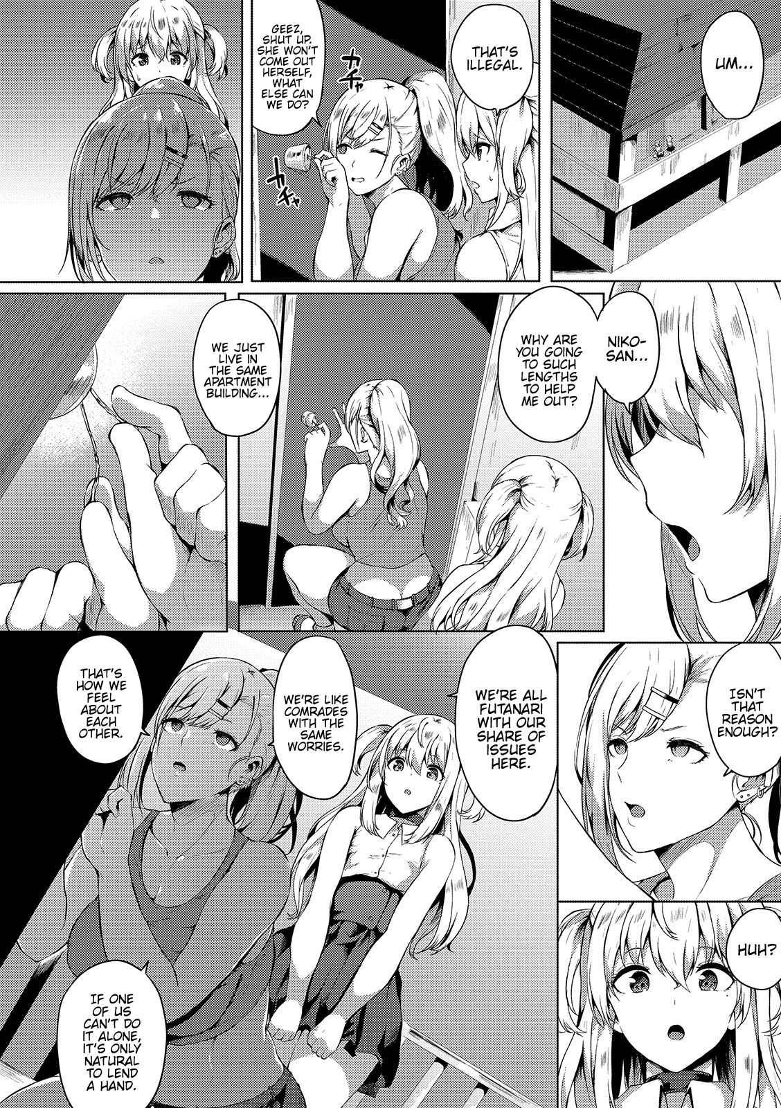 [Kasuga Mayu]Futanari-sou no Otokonoko ch.1-6(Futanari Friends! ch.1-6) [English] {Hennojin} Page 82