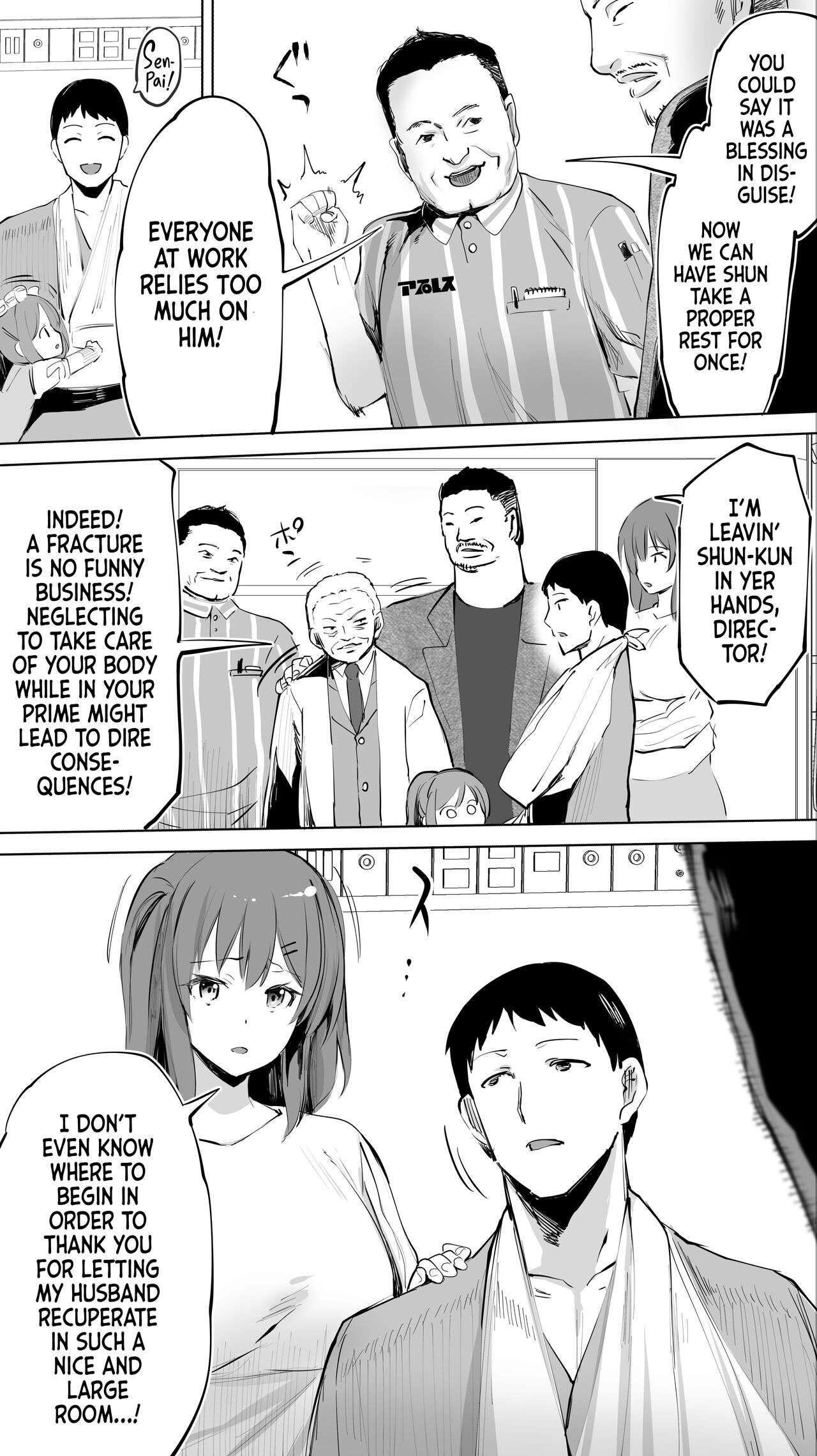 [STUDIO HUAN (Raidon)]Jimoto no Hame Tomo. "Doukyuusei no Kangoshi K" | My Hometown Fuck Buddy Former Classmate Nurse K's case[English] [Team Rabu2+HentaIsLife Scans] Page 4