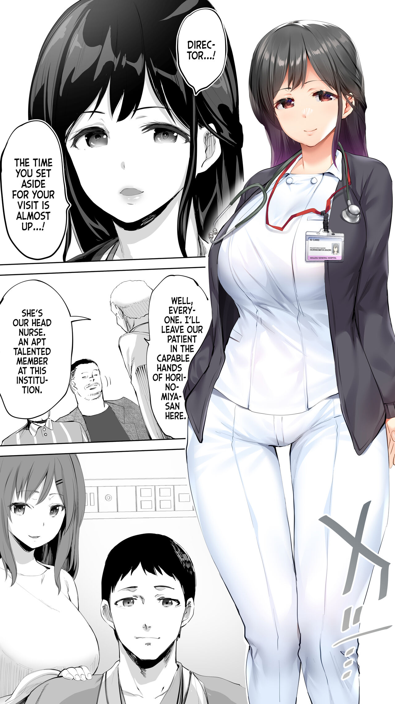 [STUDIO HUAN (Raidon)]Jimoto no Hame Tomo. "Doukyuusei no Kangoshi K" | My Hometown Fuck Buddy Former Classmate Nurse K's case[English] [Team Rabu2+HentaIsLife Scans] Page 7