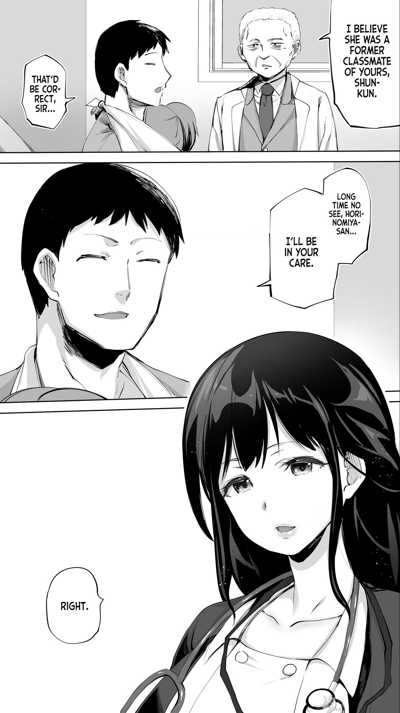 [STUDIO HUAN (Raidon)]Jimoto no Hame Tomo. "Doukyuusei no Kangoshi K" | My Hometown Fuck Buddy Former Classmate Nurse K's case[English] [Team Rabu2+HentaIsLife Scans] Page 8