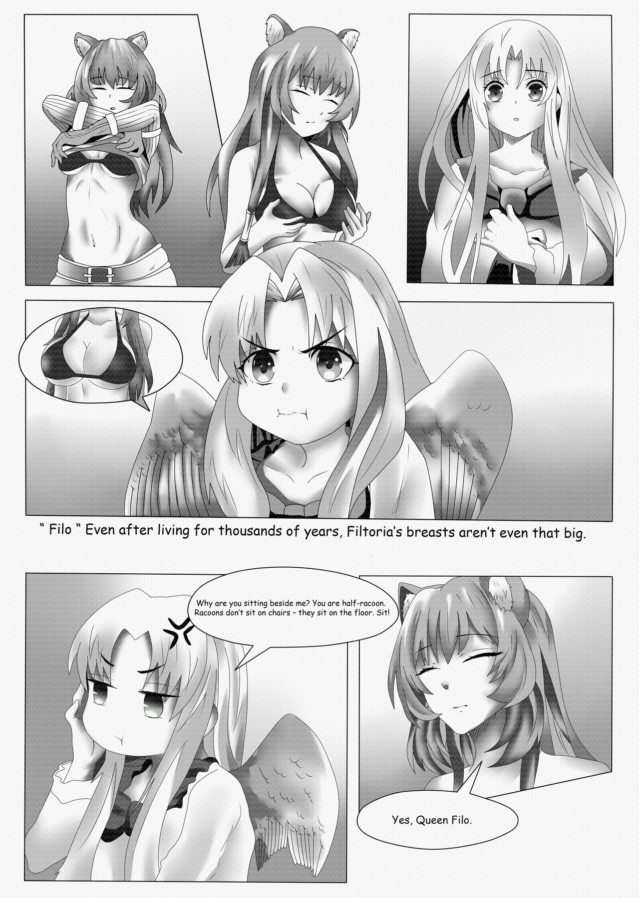(octopusdave & shiningpiece)The Rising Of The Shield Hero - Happy Point with My Sister and Teacher(English) Page 4