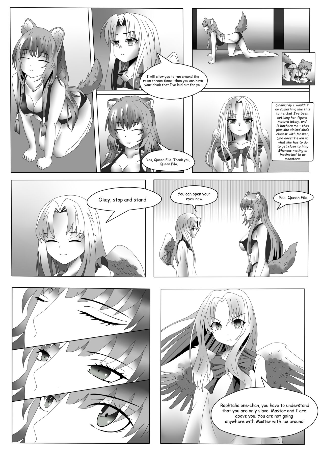 (octopusdave & shiningpiece)The Rising Of The Shield Hero - Happy Point with My Sister and Teacher(English) Page 5