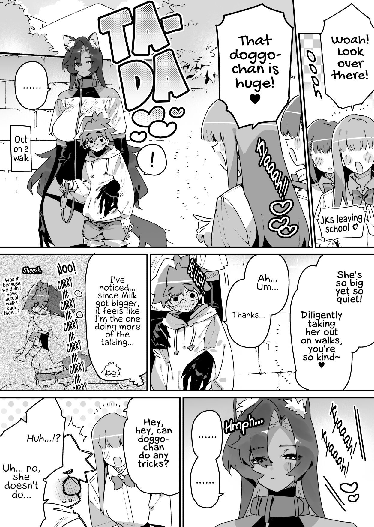 [Gyuutan Teishoku e no Koi (Chomoran)]That Deal Where A Beastgirl Grows Bigger Than The Master Who Raised Her |[English] Page 5