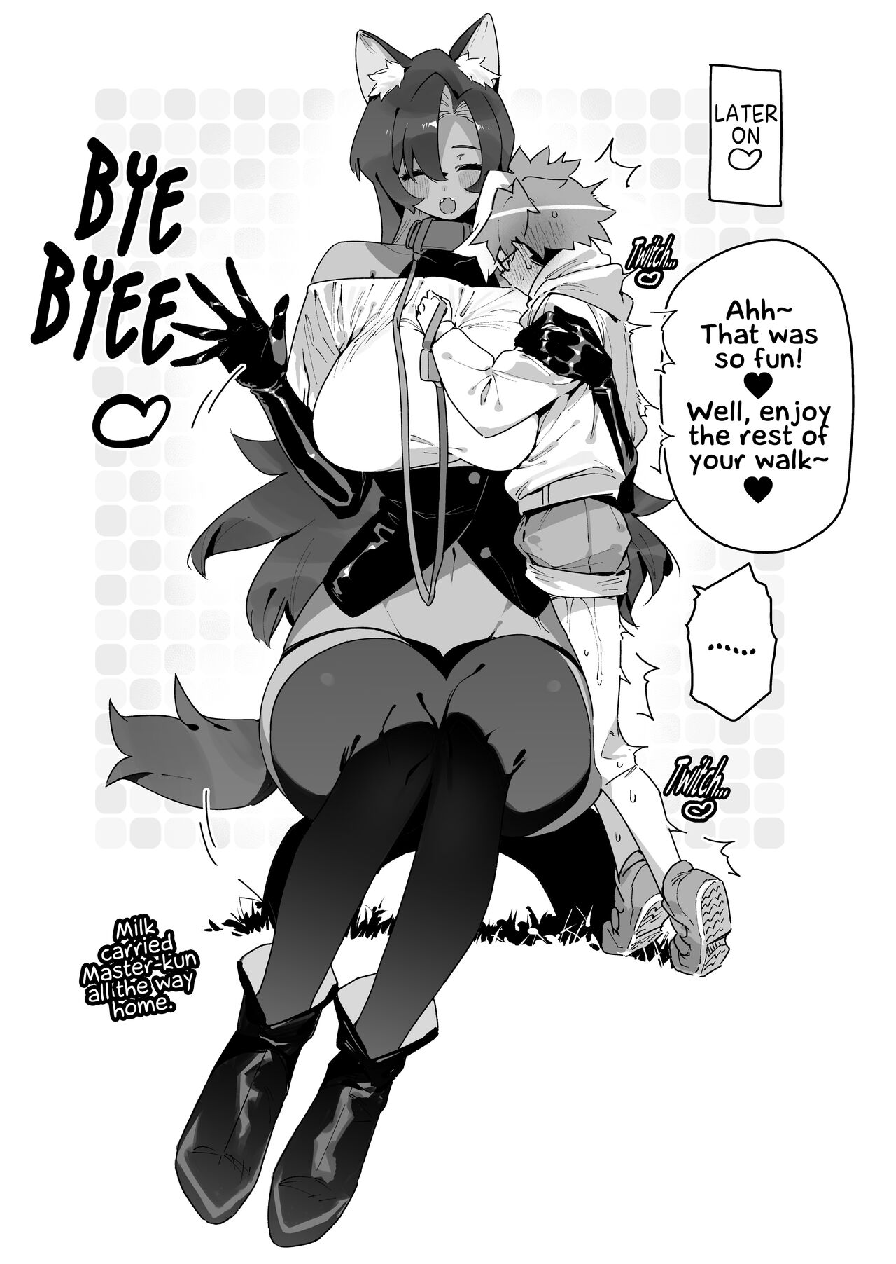 [Gyuutan Teishoku e no Koi (Chomoran)]That Deal Where A Beastgirl Grows Bigger Than The Master Who Raised Her |[English] Page 9