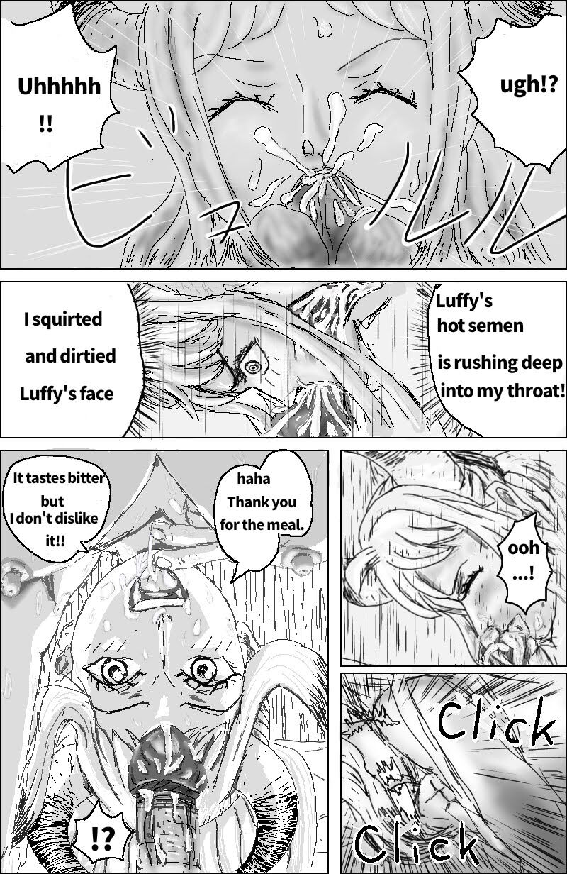 [Suītsu ashura][Wanpīsu]Luffy×Yamato(one piece) Page 12