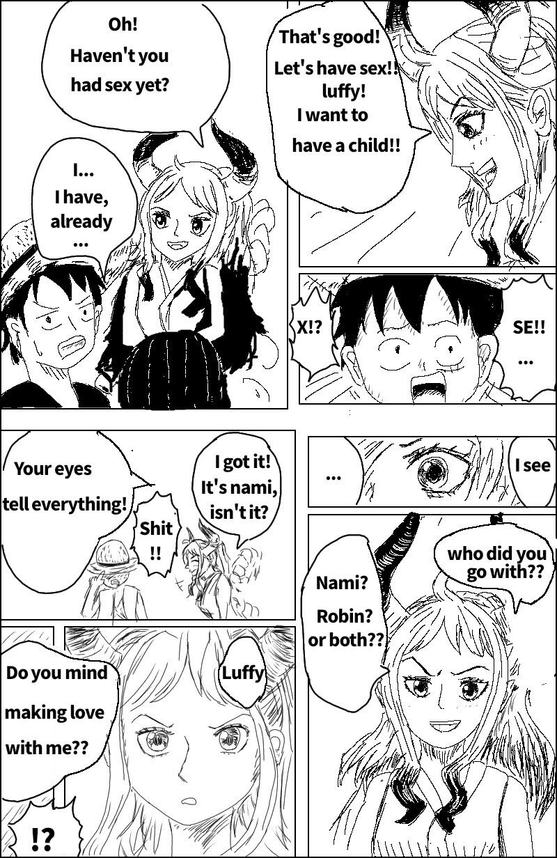 [Suītsu ashura][Wanpīsu]Luffy×Yamato(one piece) Page 2