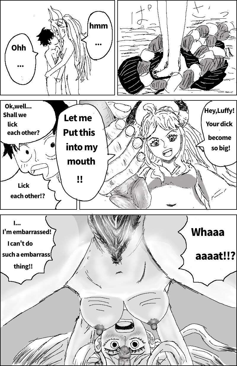 [Suītsu ashura][Wanpīsu]Luffy×Yamato(one piece) Page 8