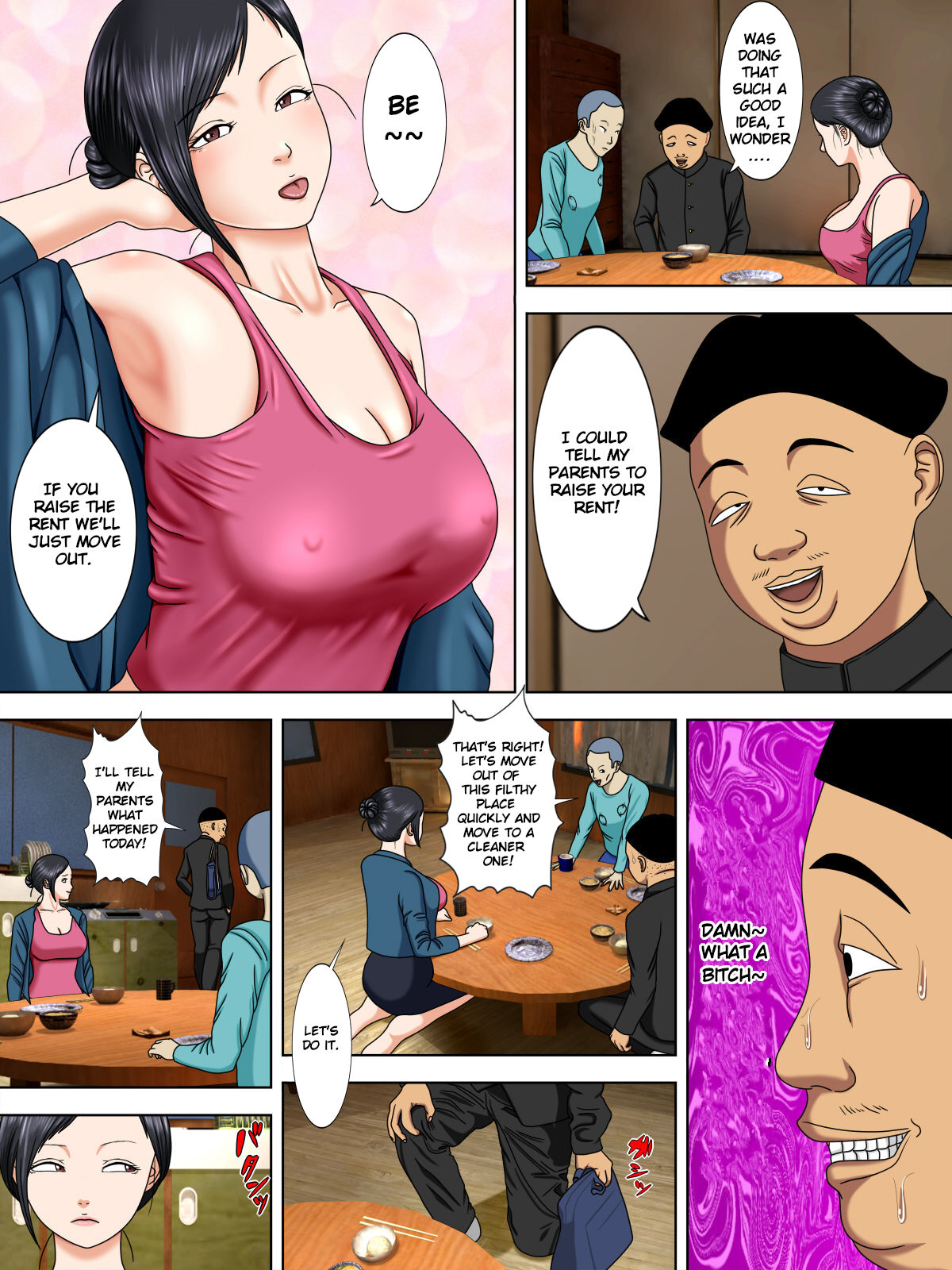 [Minazuki Mikka]Otto wa Gokuchuu, Ippou Tsuma wa... 1 ~Thai Hitozuma Hen~[English] [Chalklog] Page 10