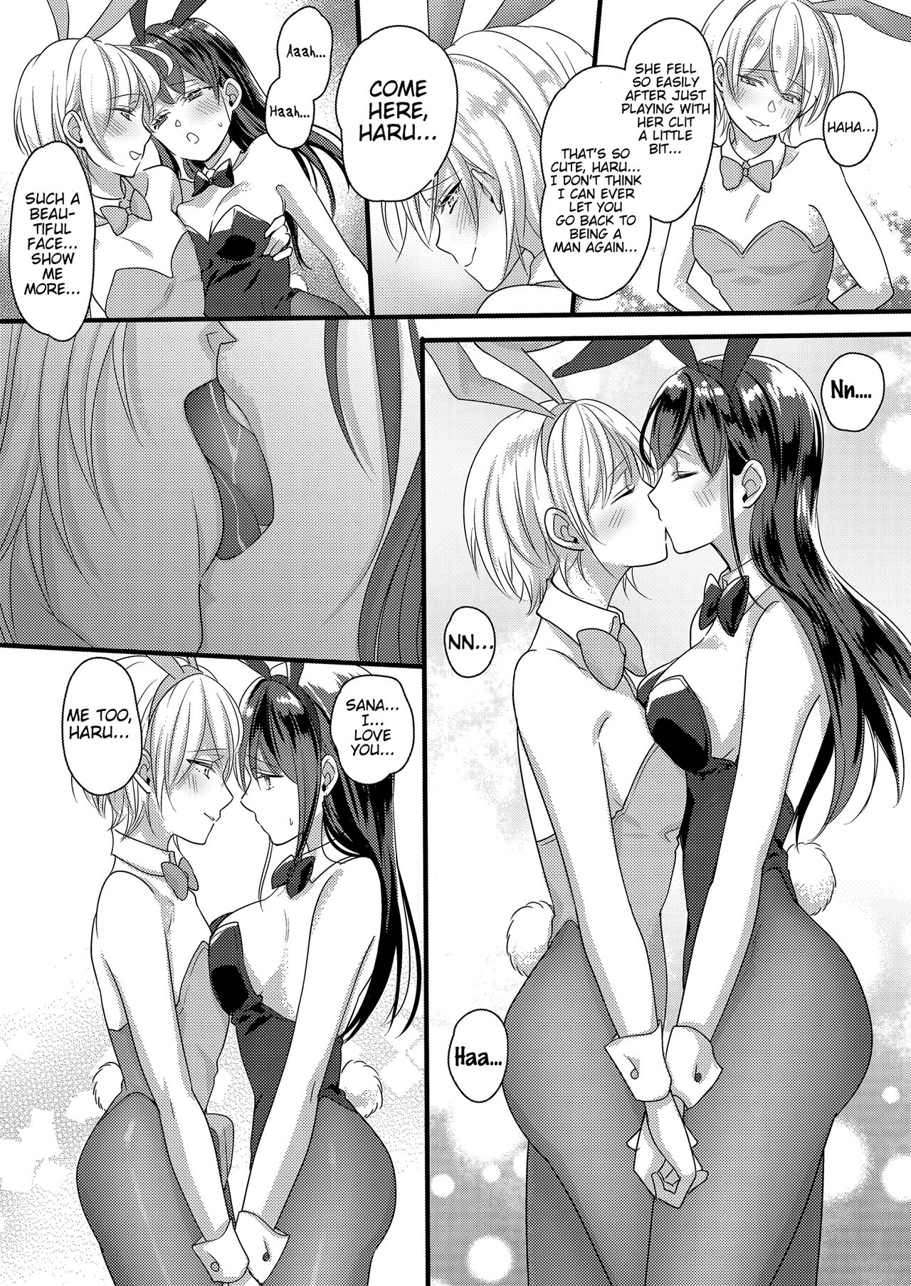[Marialite (Lyna)]Haru and Sana ～Love Connected Through Cosplay～[English] [Mikodayo] Page 21