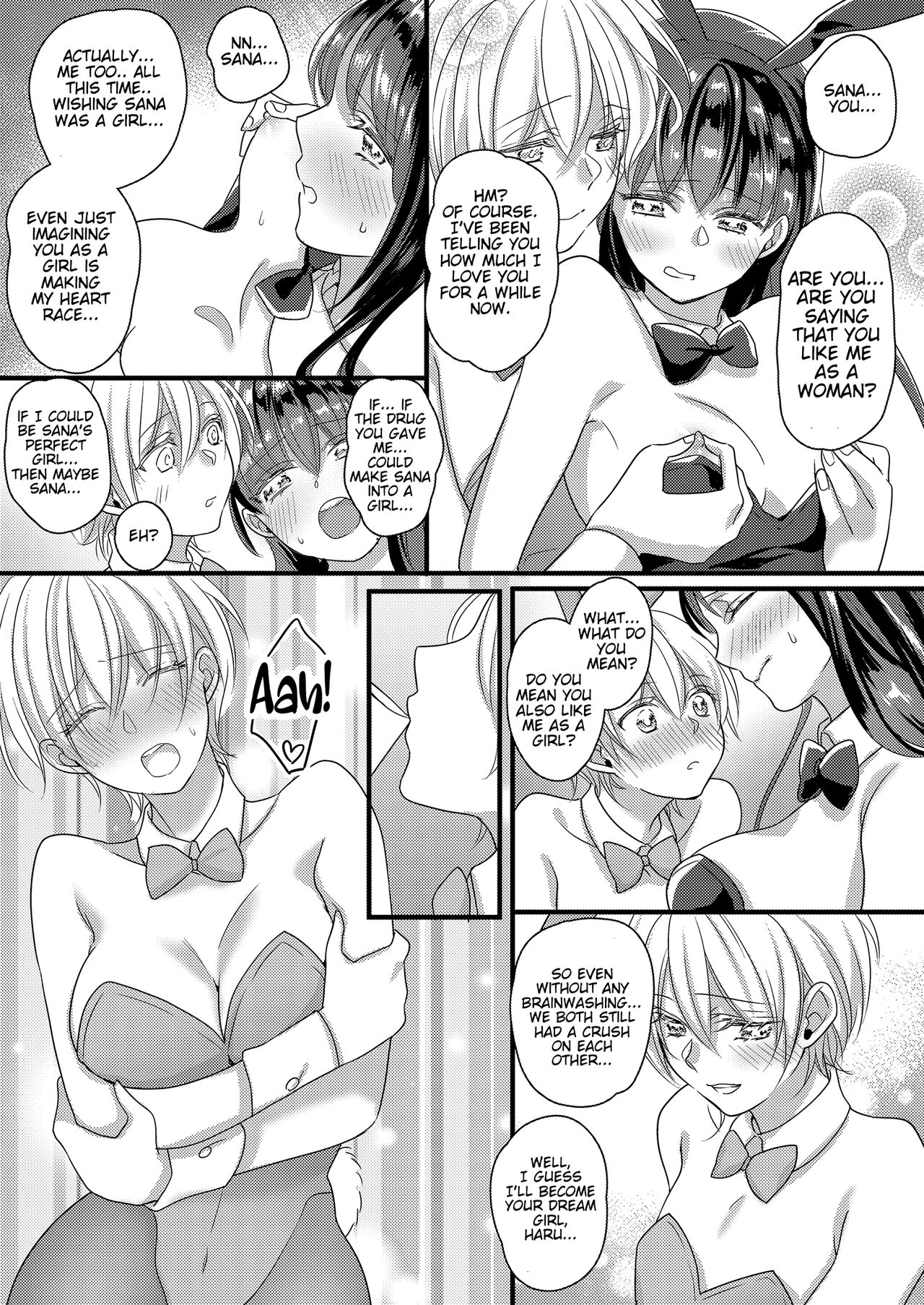 [Marialite (Lyna)]Haru and Sana ～Love Connected Through Cosplay～[English] [Mikodayo] Page 26