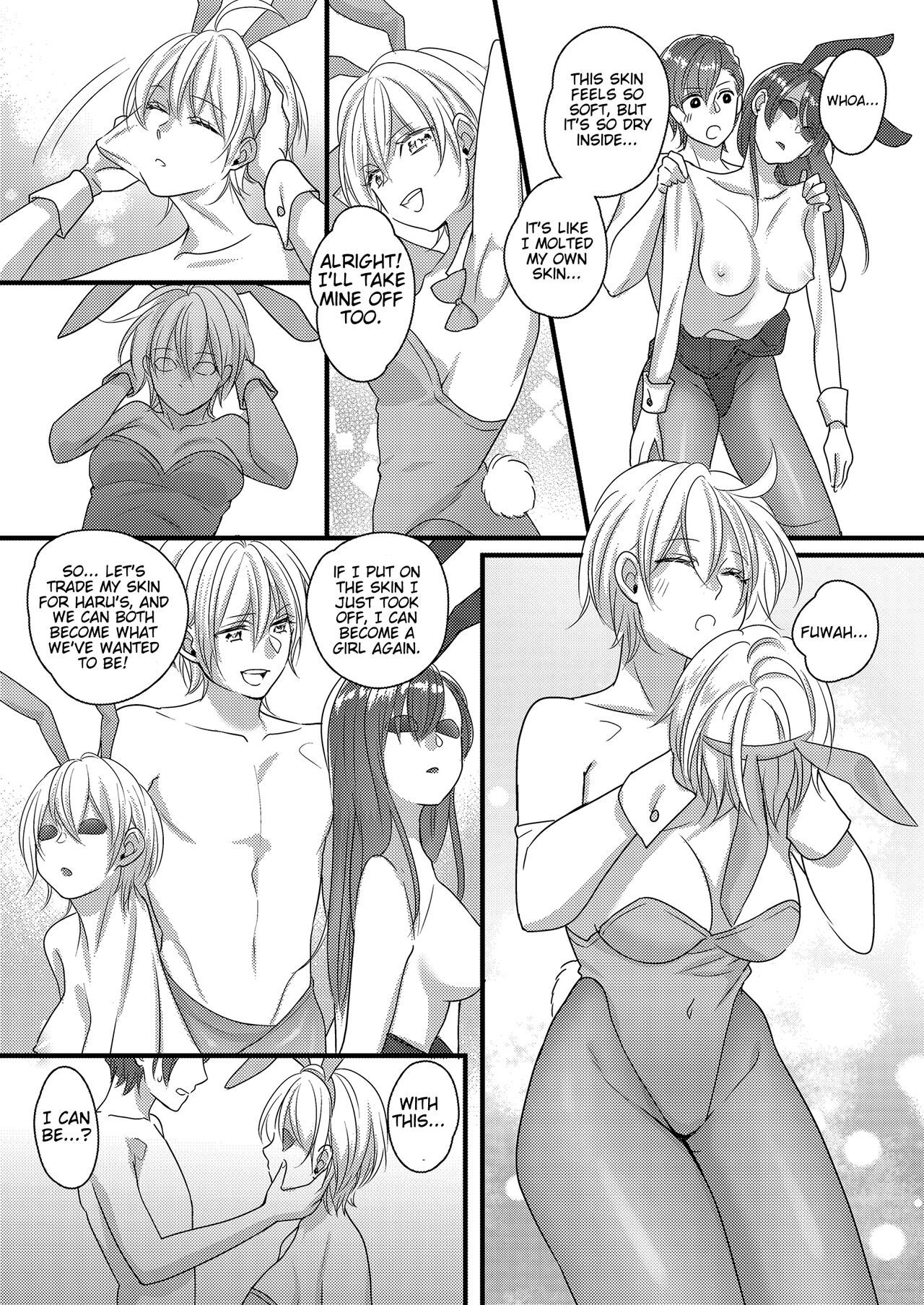 [Marialite (Lyna)]Haru and Sana ～Love Connected Through Cosplay～[English] [Mikodayo] Page 29