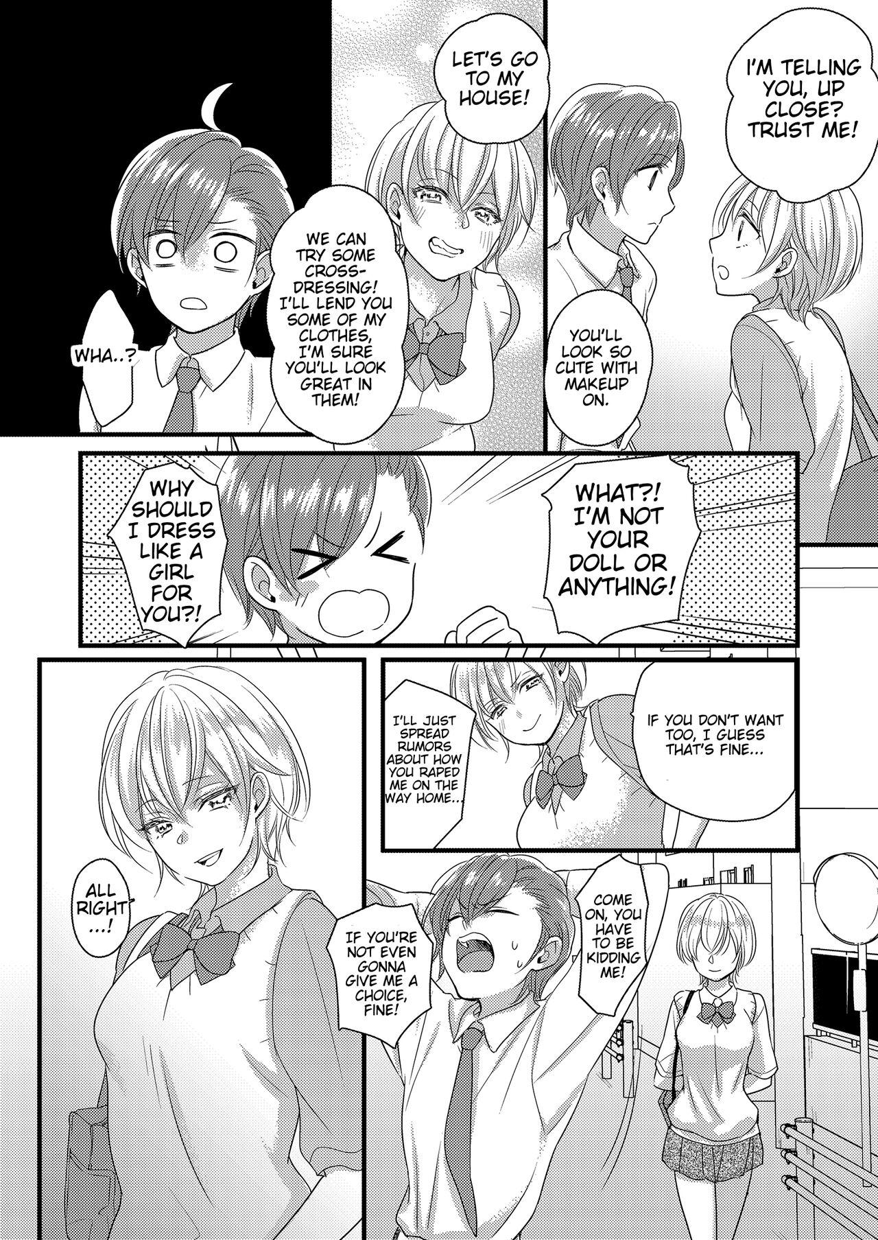 [Marialite (Lyna)]Haru and Sana ～Love Connected Through Cosplay～[English] [Mikodayo] Page 8
