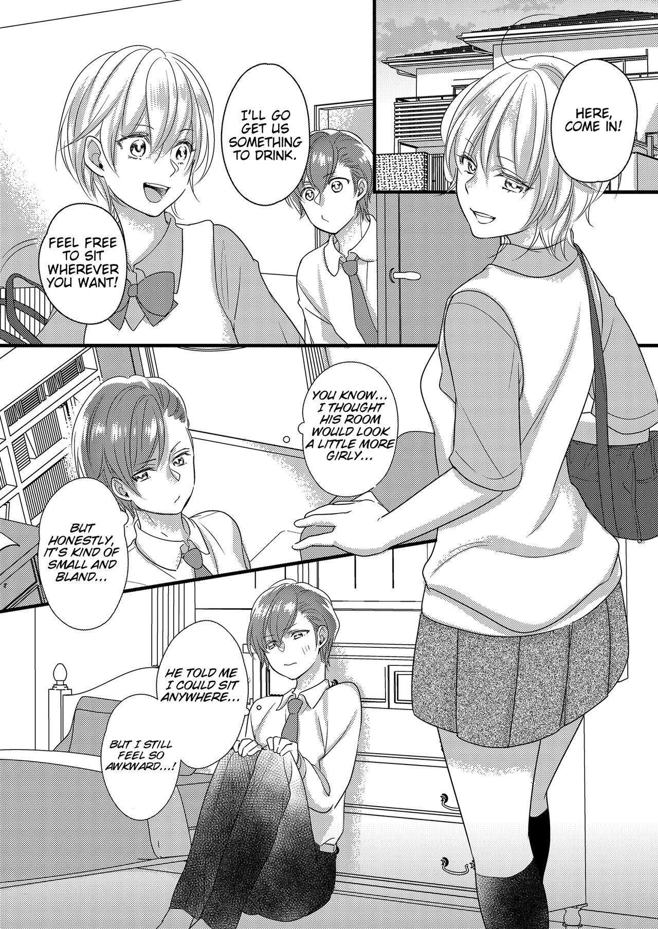 [Marialite (Lyna)]Haru and Sana ～Love Connected Through Cosplay～[English] [Mikodayo] Page 9