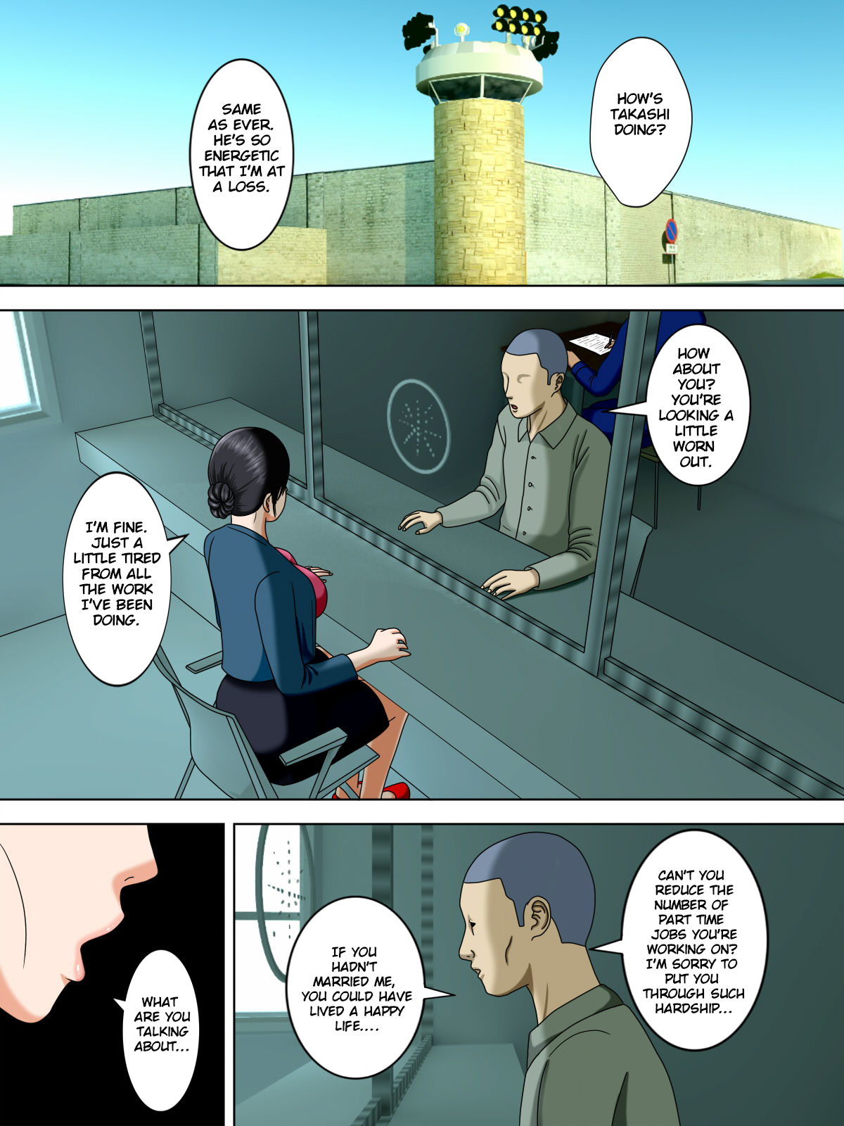 [Minazuki Mikka]Otto wa Gokuchuu, Ippou Tsuma wa... 1 ~Thai Hitozuma Hen~[English] [Chalklog] Page 2