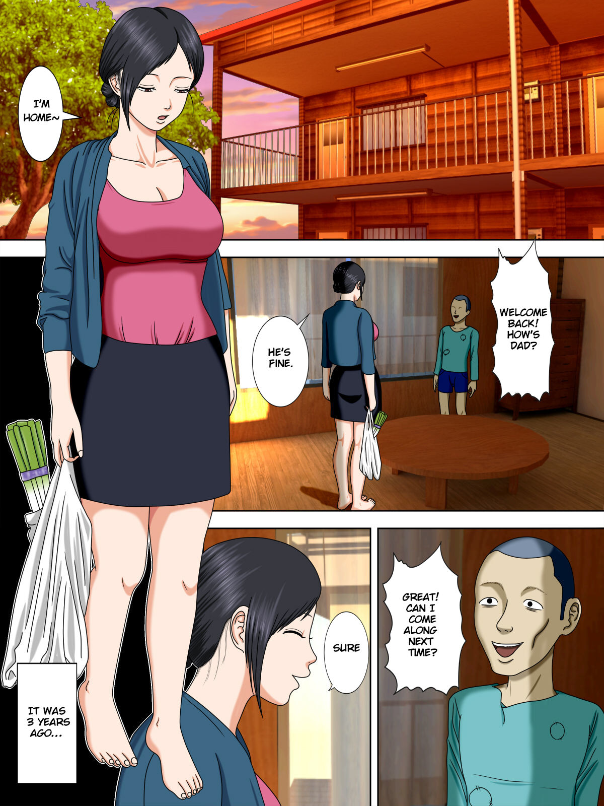 [Minazuki Mikka]Otto wa Gokuchuu, Ippou Tsuma wa... 1 ~Thai Hitozuma Hen~[English] [Chalklog] Page 4