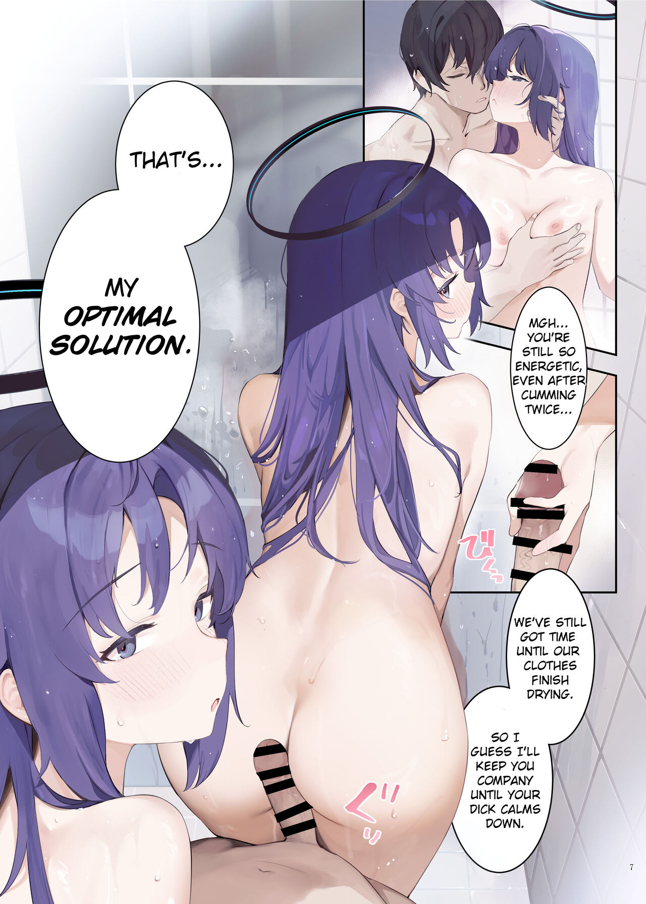 [Kakuzatou (Various)]Ero Archive -BlueArch Icha Love Ero Goudou-(Seminar Parts Only) [English] Page 8