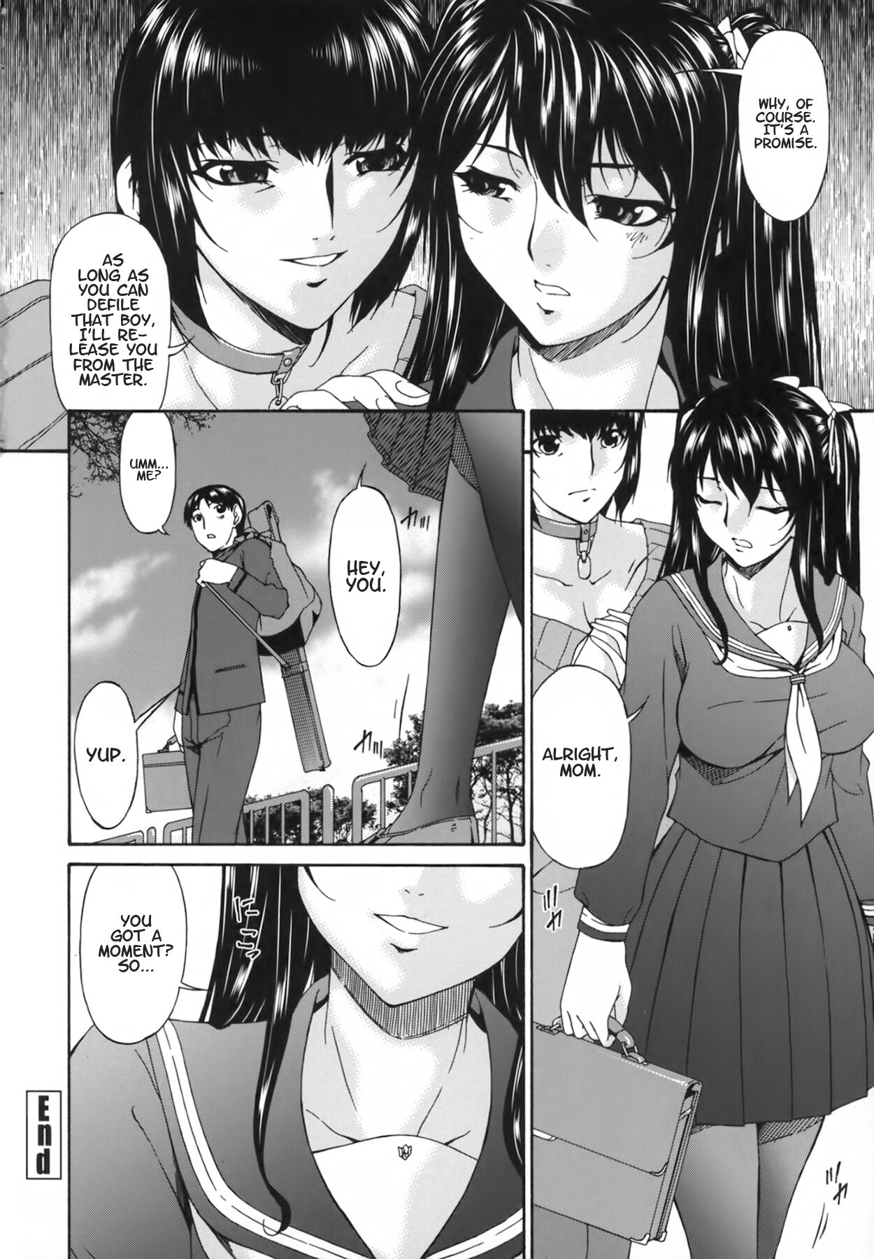 [Bai Asuka]Ochitsuma | Slave Wife[English] [N04h+Valvrein] Page 196