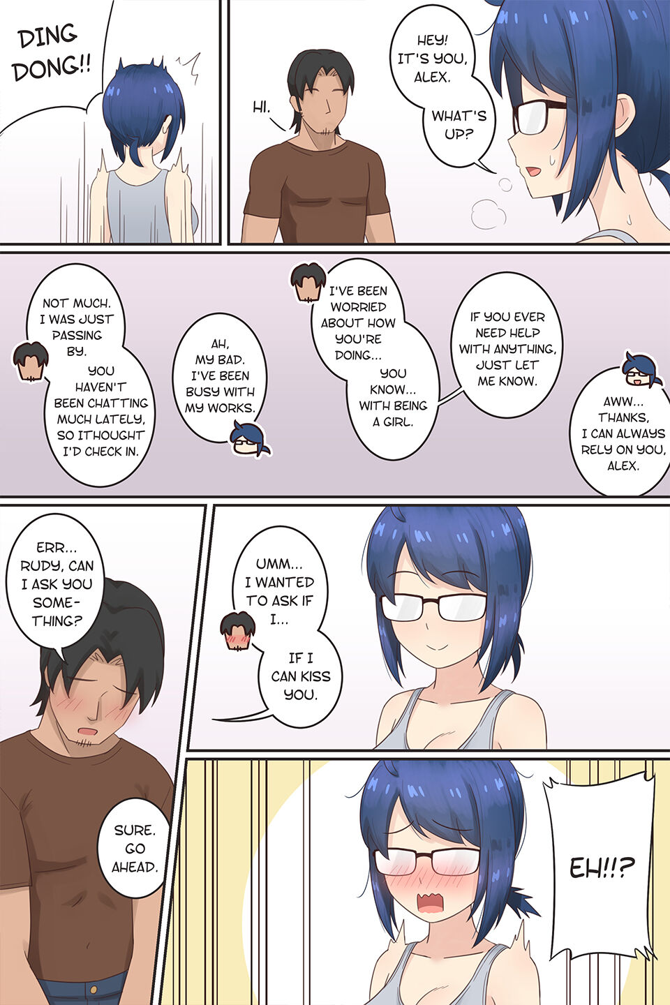 [RudySaki]Rudy and Her Boys Remake Ch.2 Page 3