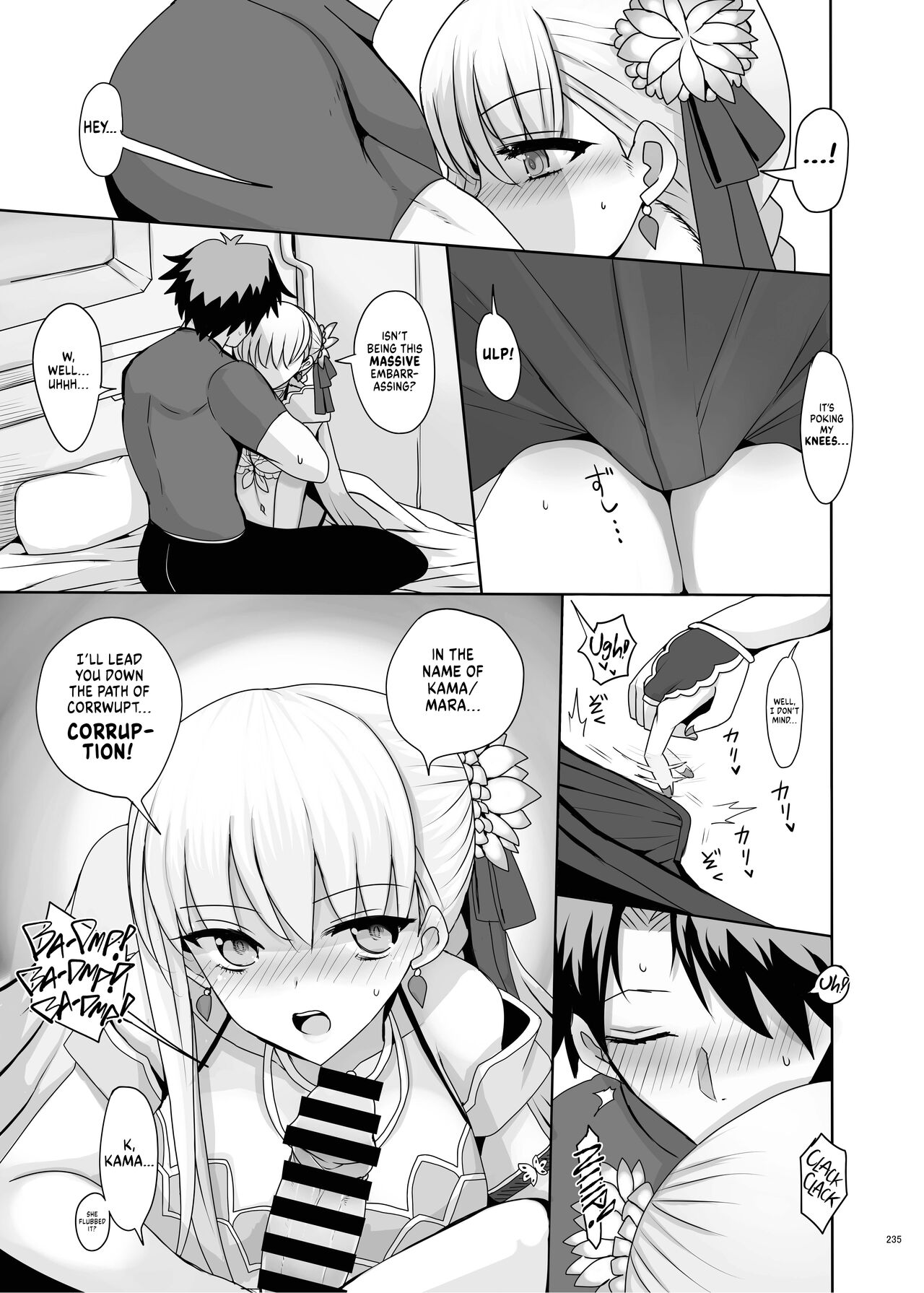 [Kakuzatou (HAN)]Kama(Swimsuit)  (FGO Lovey-Dovey Erotic Collab ~Pure Love Singularity Lovedea~) (Fate Grand Order) [English] [Saint Quartz Scans] [Digital] Page 3