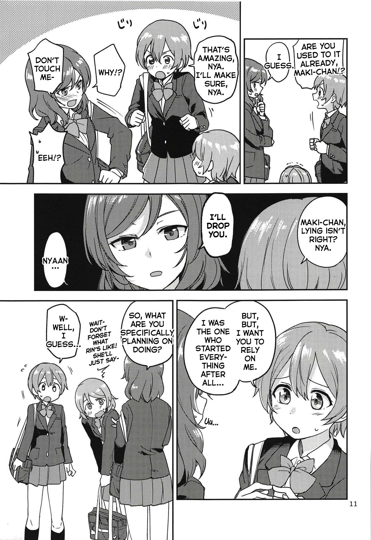 (C94) [Kurocan (Itsuki Kuro)]Rin no Mondai Kakusanchuu!(Love Live!) [English] [nemuiTL] Page 10