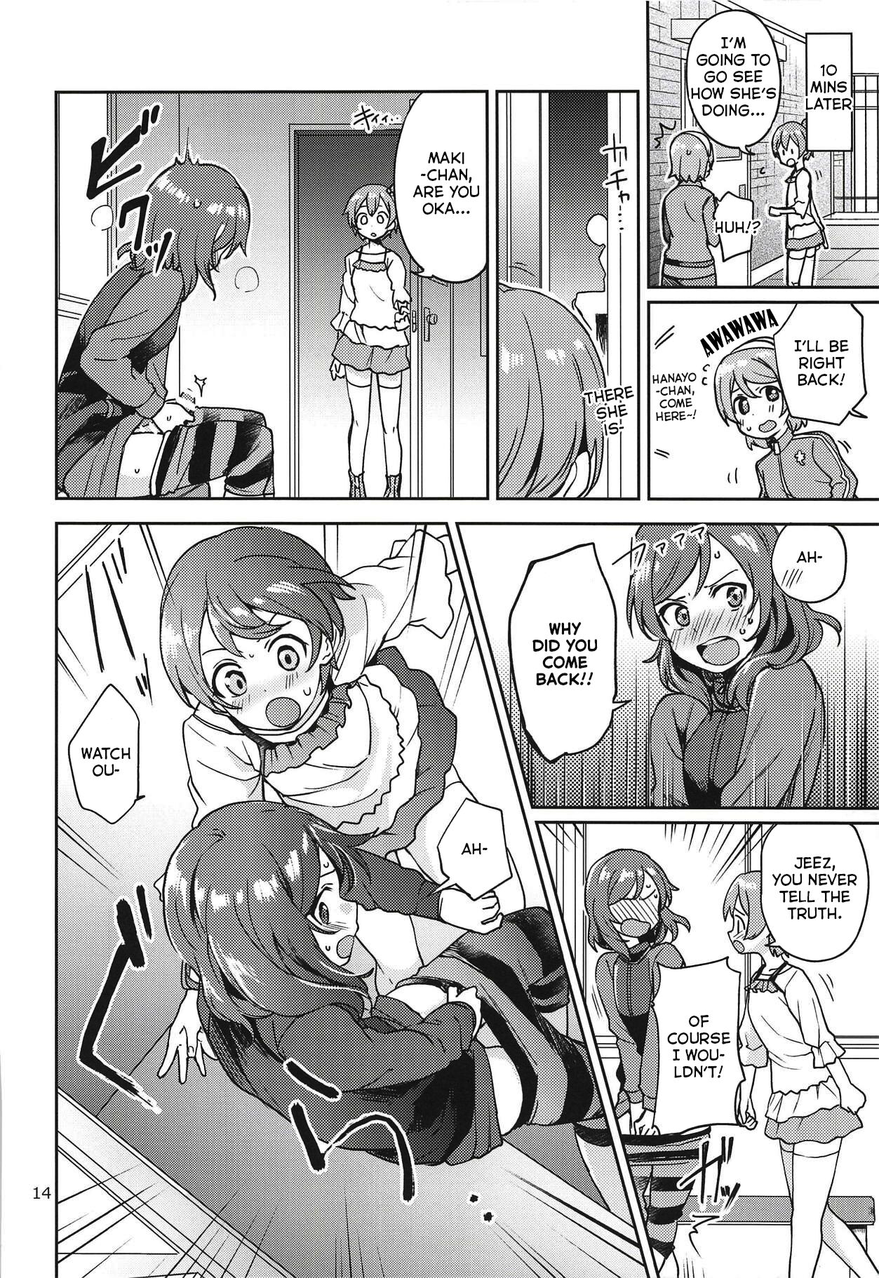 (C94) [Kurocan (Itsuki Kuro)]Rin no Mondai Kakusanchuu!(Love Live!) [English] [nemuiTL] Page 13