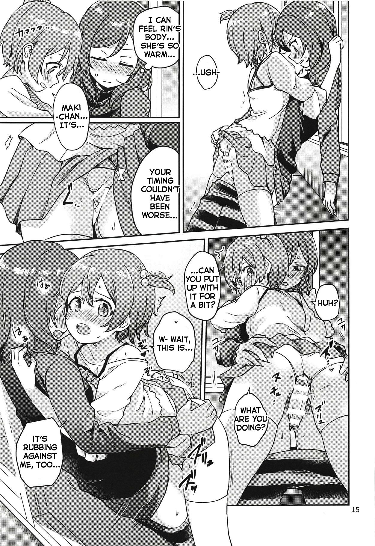 (C94) [Kurocan (Itsuki Kuro)]Rin no Mondai Kakusanchuu!(Love Live!) [English] [nemuiTL] Page 14
