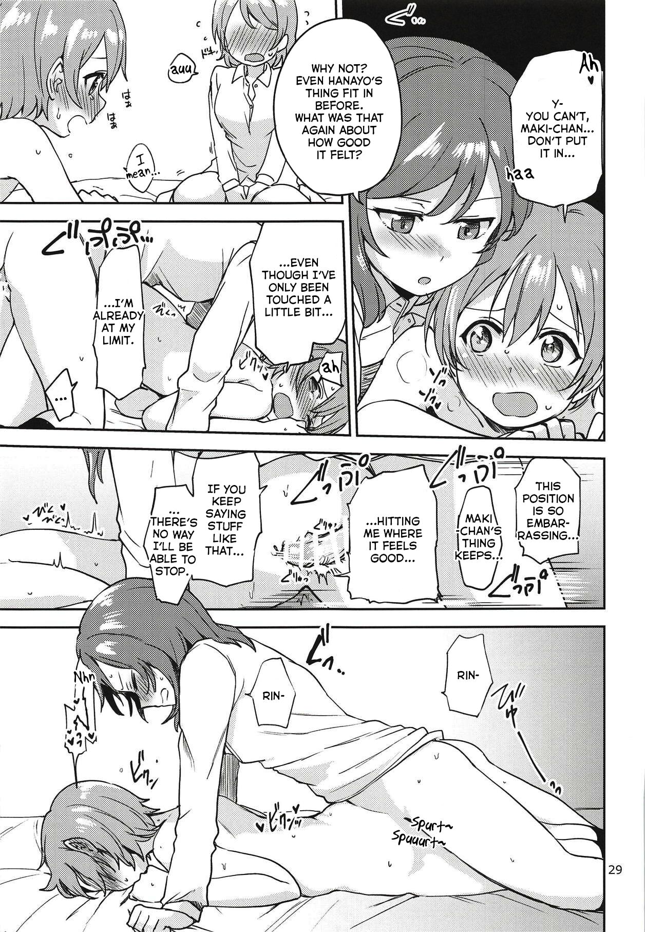 (C94) [Kurocan (Itsuki Kuro)]Rin no Mondai Kakusanchuu!(Love Live!) [English] [nemuiTL] Page 28
