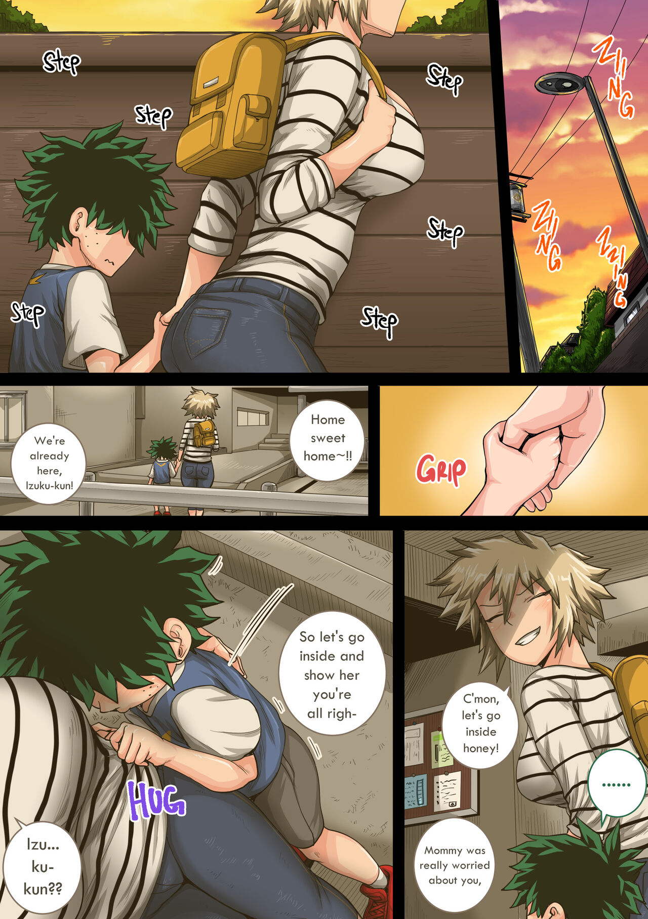 [Juicebox Koujou (Juna Juna Juice)]Summer Vacation With Bakugo's Mom Part Three Chapter Two(Boku no Hero Academia) [English] Page 44