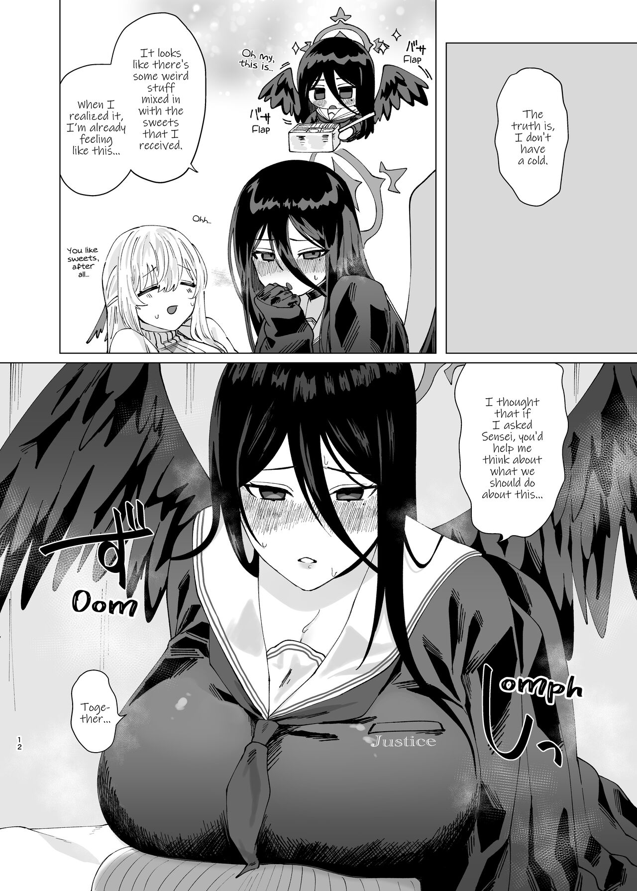 [Seishukushinsho (Sakuba Saiga)]Tandeki Meruto | Melt in Indulgence(Blue Archive) [English] {BA Scans} Page 12