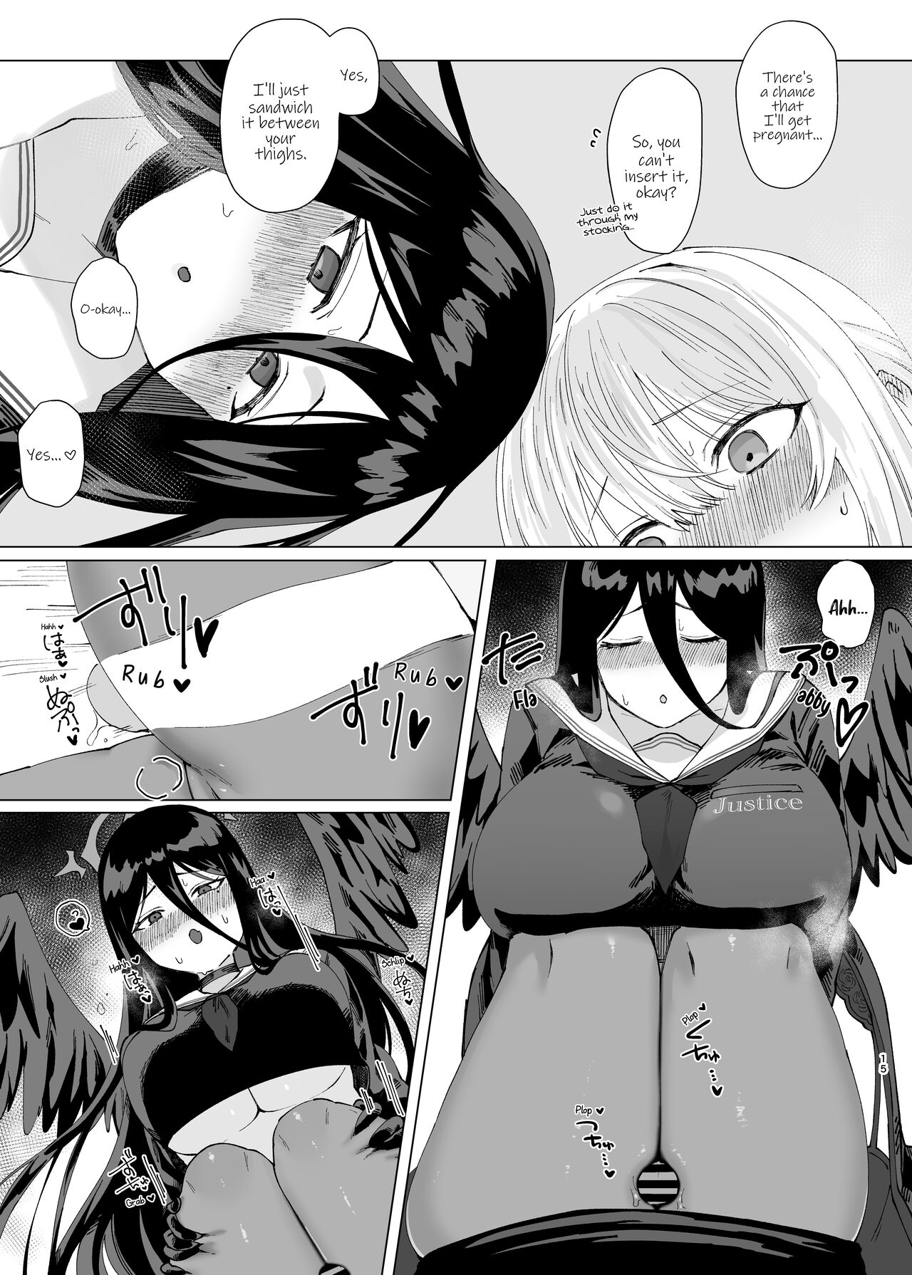 [Seishukushinsho (Sakuba Saiga)]Tandeki Meruto | Melt in Indulgence(Blue Archive) [English] {BA Scans} Page 15
