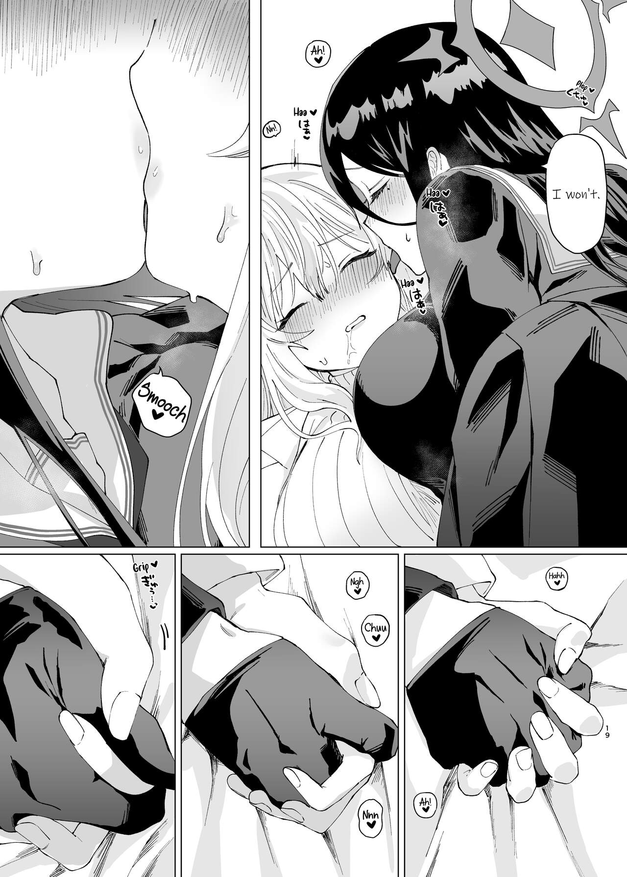 [Seishukushinsho (Sakuba Saiga)]Tandeki Meruto | Melt in Indulgence(Blue Archive) [English] {BA Scans} Page 19