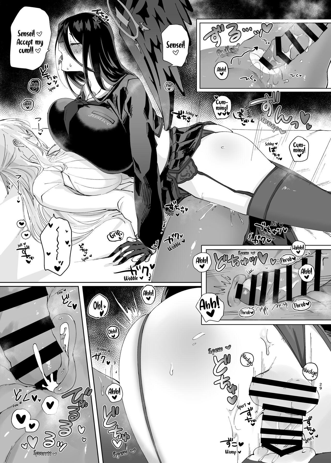 [Seishukushinsho (Sakuba Saiga)]Tandeki Meruto | Melt in Indulgence(Blue Archive) [English] {BA Scans} Page 29