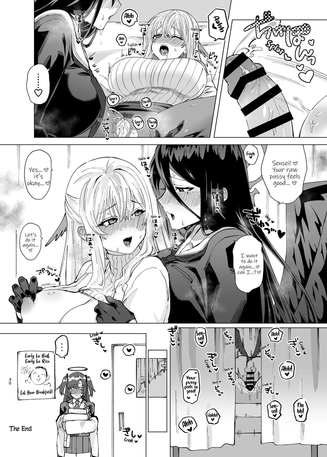 [Seishukushinsho (Sakuba Saiga)]Tandeki Meruto | Melt in Indulgence(Blue Archive) [English] {BA Scans} Page 30