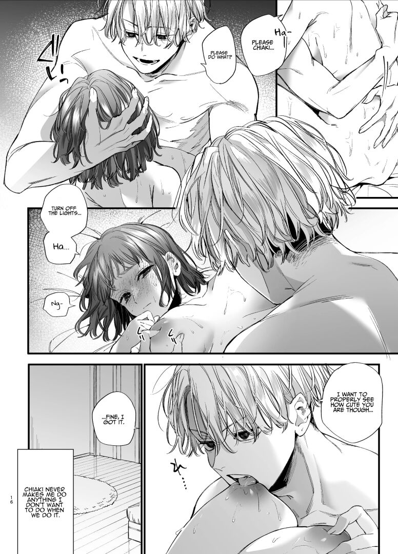 [Umenegi Daimyoujin (Umekoppe)]Kawaisou na Kimi ga Ichiban Kawaii ~Kyouizon na Chiaki-kun to Kimesaku Ecchi~[English][DL-Site][Bato-rip] Page 16