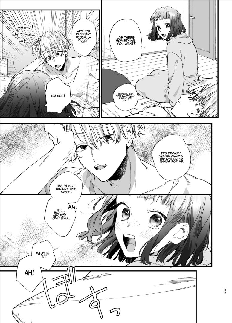 [Umenegi Daimyoujin (Umekoppe)]Kawaisou na Kimi ga Ichiban Kawaii ~Kyouizon na Chiaki-kun to Kimesaku Ecchi~[English][DL-Site][Bato-rip] Page 35
