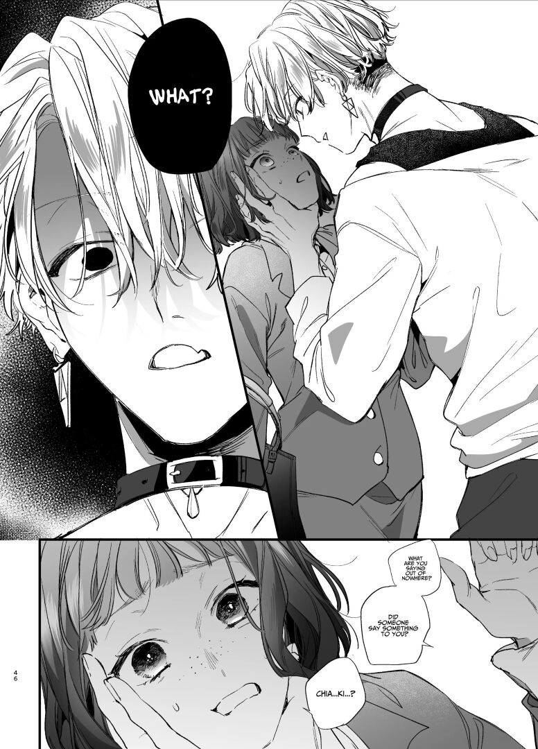 [Umenegi Daimyoujin (Umekoppe)]Kawaisou na Kimi ga Ichiban Kawaii ~Kyouizon na Chiaki-kun to Kimesaku Ecchi~[English][DL-Site][Bato-rip] Page 46