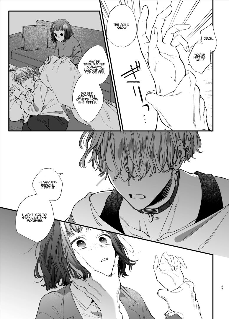 [Umenegi Daimyoujin (Umekoppe)]Kawaisou na Kimi ga Ichiban Kawaii ~Kyouizon na Chiaki-kun to Kimesaku Ecchi~[English][DL-Site][Bato-rip] Page 47