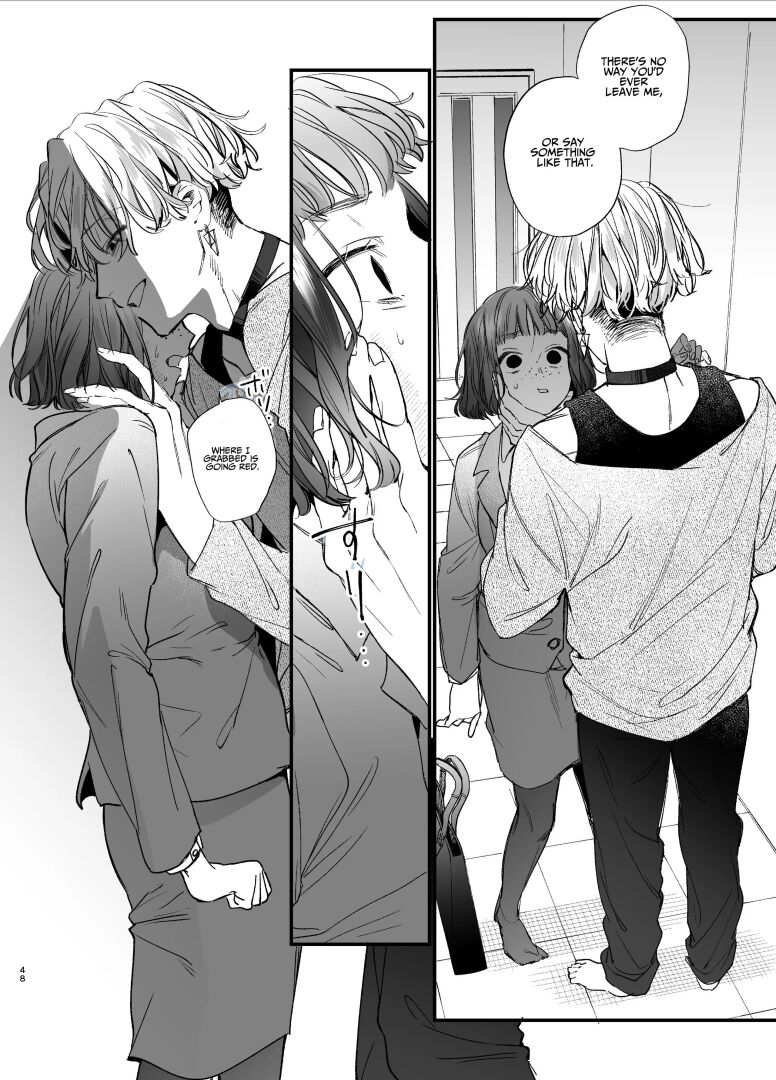 [Umenegi Daimyoujin (Umekoppe)]Kawaisou na Kimi ga Ichiban Kawaii ~Kyouizon na Chiaki-kun to Kimesaku Ecchi~[English][DL-Site][Bato-rip] Page 49