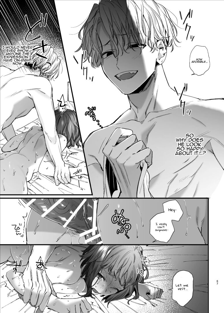 [Umenegi Daimyoujin (Umekoppe)]Kawaisou na Kimi ga Ichiban Kawaii ~Kyouizon na Chiaki-kun to Kimesaku Ecchi~[English][DL-Site][Bato-rip] Page 67