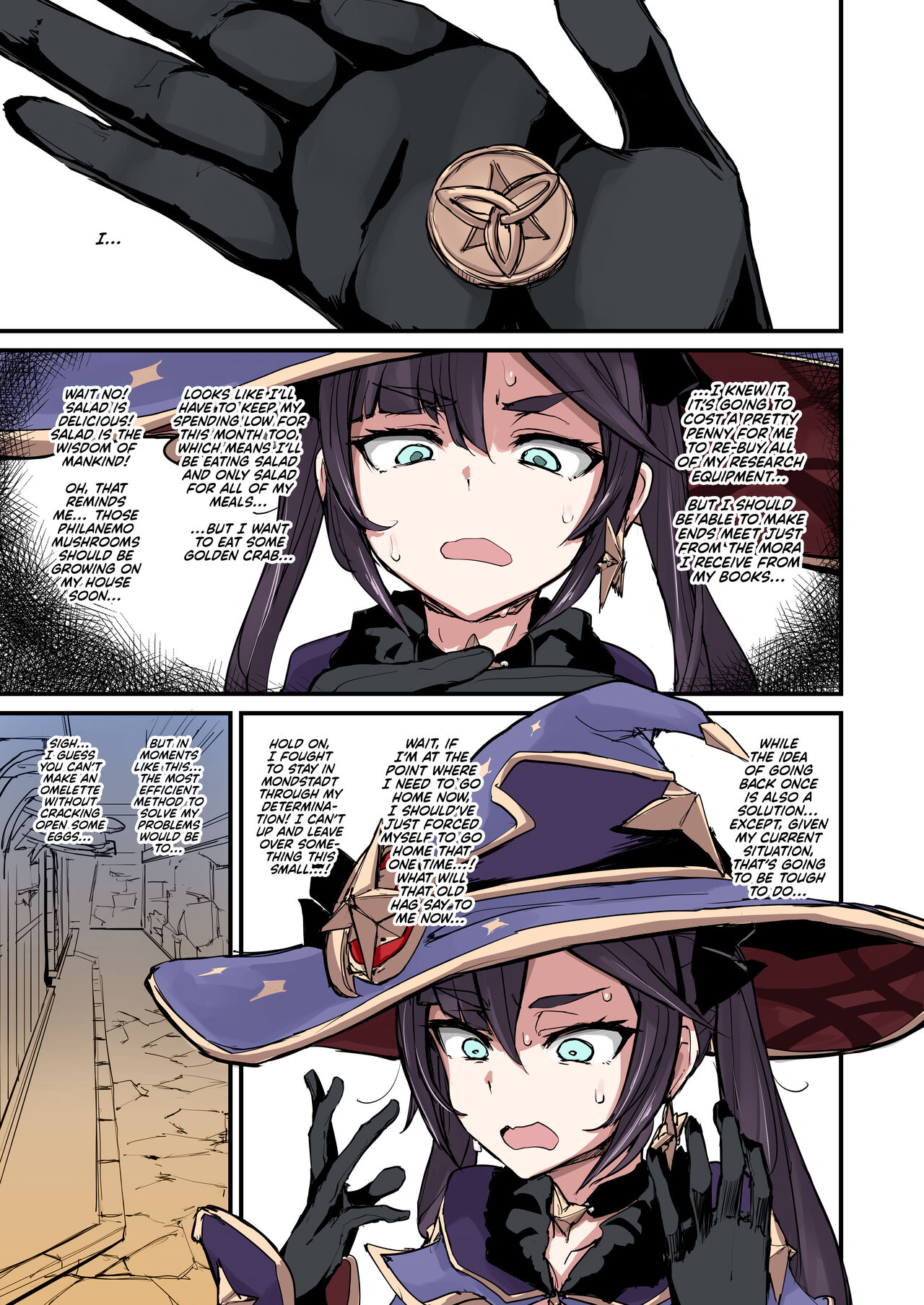 [K2 Manhole (P)]Asstrologic(Genshin Impact) [English] [Kyuume + Sloppy Seconds] [Colorized] [Satansoft] [Digital] Page 2