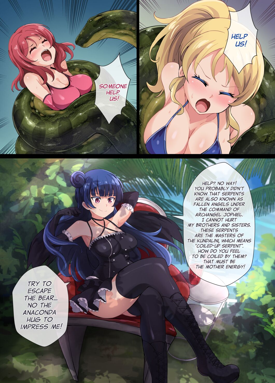 [Mist Night (Co_Ma) Love Squeeze! - Hell of Squeezed Pro Wrestling [English] Page 14