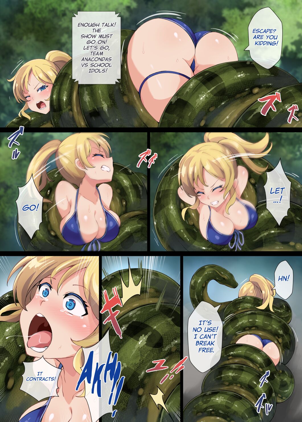[Mist Night (Co_Ma) Love Squeeze! - Hell of Squeezed Pro Wrestling [English] Page 15