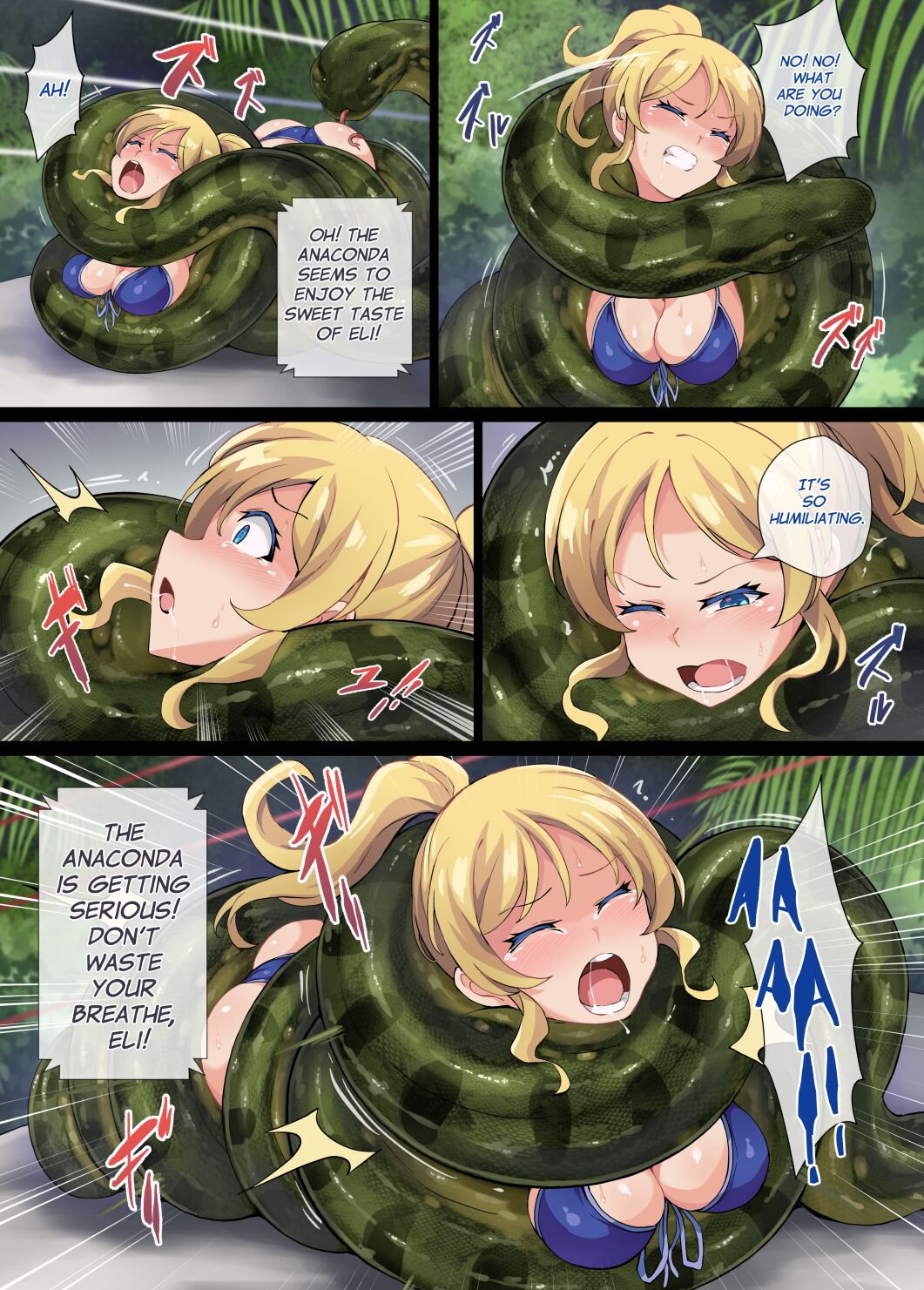 [Mist Night (Co_Ma) Love Squeeze! - Hell of Squeezed Pro Wrestling [English] Page 16