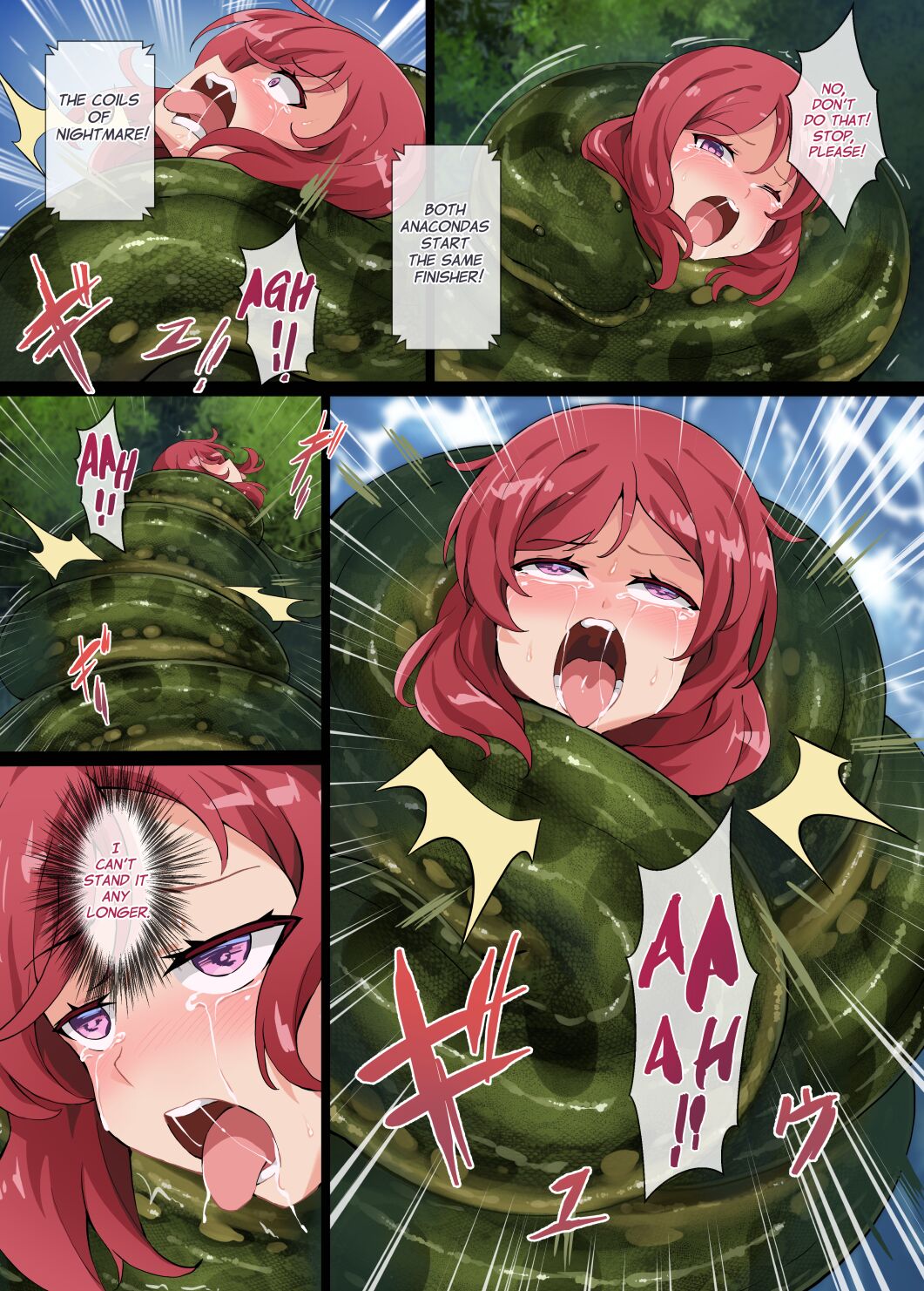 [Mist Night (Co_Ma) Love Squeeze! - Hell of Squeezed Pro Wrestling [English] Page 19