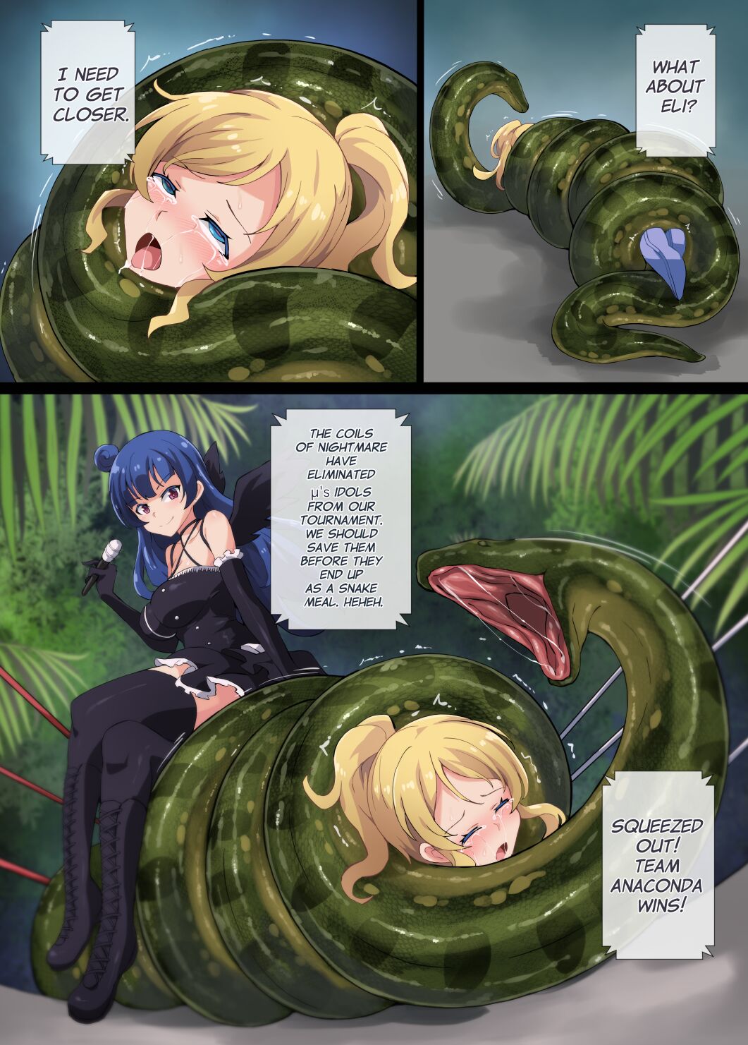 [Mist Night (Co_Ma) Love Squeeze! - Hell of Squeezed Pro Wrestling [English] Page 21