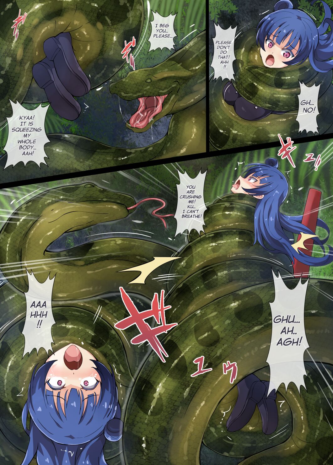 [Mist Night (Co_Ma) Love Squeeze! - Hell of Squeezed Pro Wrestling [English] Page 23