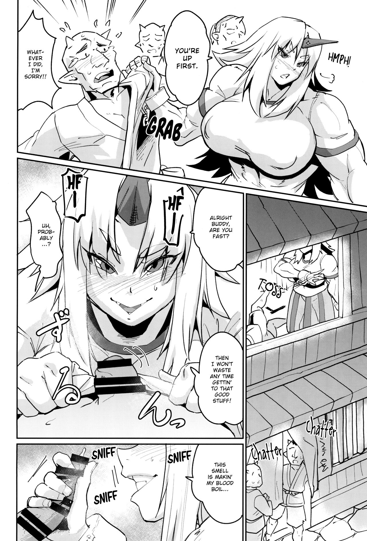 (Shuuki Reitaisai 9) [Sora wa Chimidoro (Sorahachi Midoro)]Seiyoku Bakuhatsu Yuugi-san | Lust Bomb Yuugi(Touhou Project) [English] Page 7